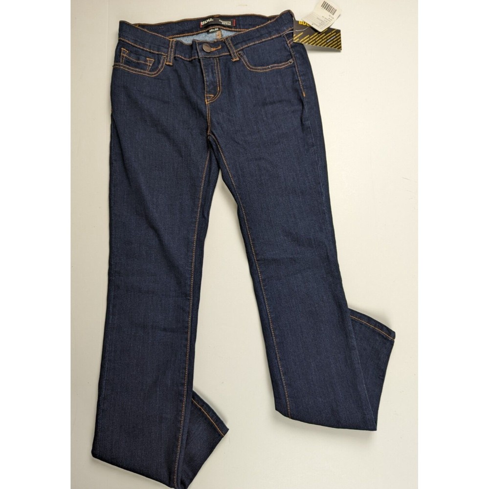 NWT Women Urban Outfitters BDG Jeans Cigarette Mid Rise Ankle Dark Wash sz 28x30